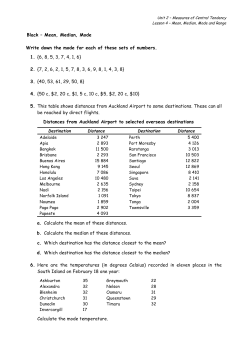 Black &ndash; Mean, Median, Mode Write down the mode