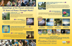 4 earth - Soundings of the Planet