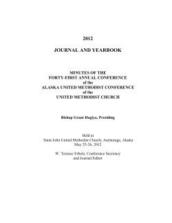 2012 Conference Journal