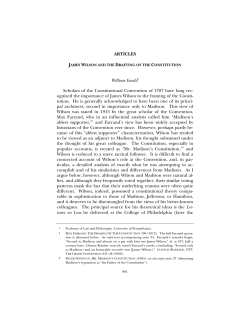 ognized the importance of James Wilson t - Penn Law