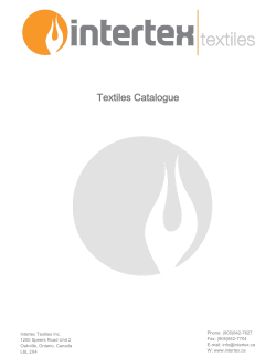 Textiles Catalogue