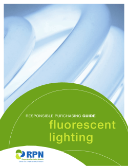 fluorescent lighting