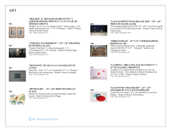1 art - wvns auction 2015 - West Village Nursery School