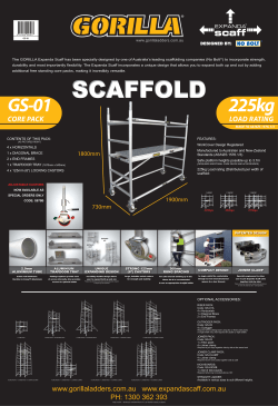 Brochure - gorilla ladders