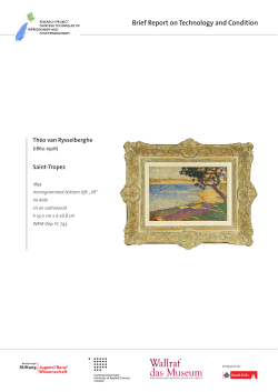 Brief report with complete data as downloadable