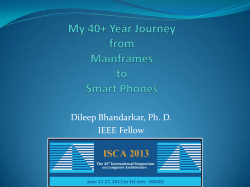 pdf - ISCA 2013