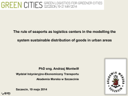 A. Montwill &ndash; The rule of seaports