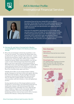 International Financial Services