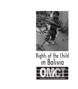 in Bolivia - World Organisation Against Torture
