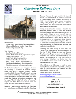 Galesburg Railroad Days - 20th Century Railroad Club