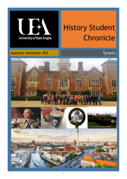 History Student Chronicle