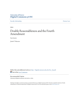 Double Reasonableness and the Fourth Amendment