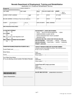 Nevada Department of Employment, Training and Rehabilitation