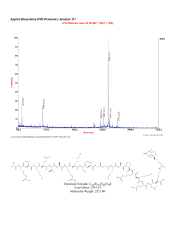 Chemical Formula: C107H194N40O29S Exact Mass: 2535.47