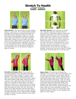 Stretch To Health