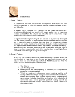 NPDES Definitions
