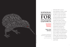 National Branding - University of Auckland Business Review