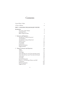 Contents - Romanticism