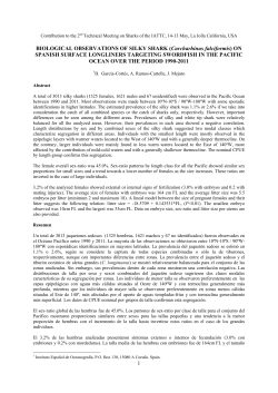 biological observations of silky shark