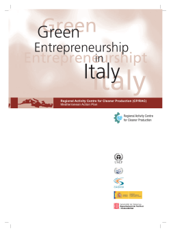 green_entrepreneurship_italy - Dipartimento di Scienze politiche