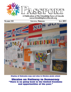 July 2011 - Friendship Force of Lincoln