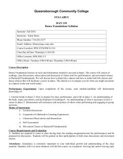 Syllabus - Queensborough Community College