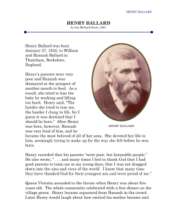 henry ballard - Family Search