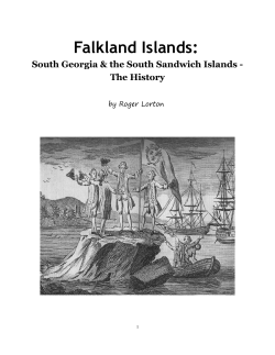 Timeline for Falkland Islands