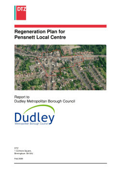 Pensnett Regeneration Plan