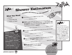 Shower Estimation