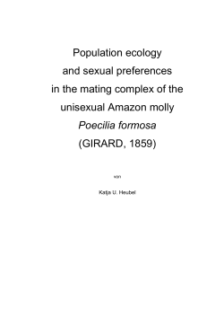 Population ecology and sexual preferences in the mating complex of