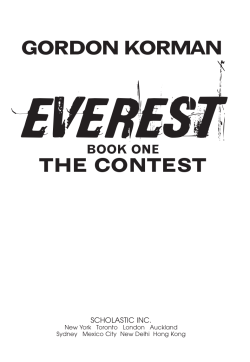 everest - Scholastic