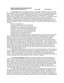 Marx as moralist/antimoralist