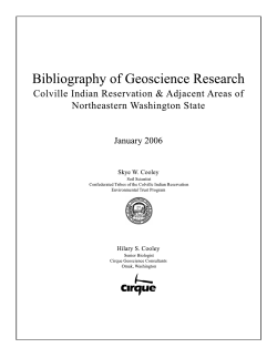 PDF - GIS 4 Geomorphology