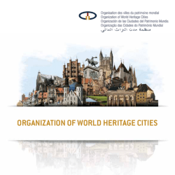 ORGANIZATION OF WORLD HERITAGE CITIES