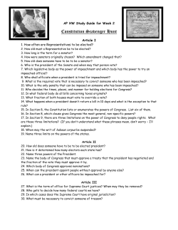 Constitution Scavenger Hunt