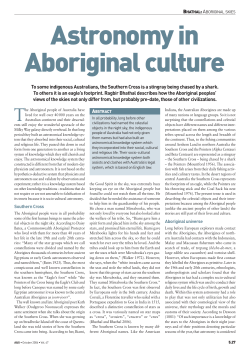 Astronomy in Aboriginal culture