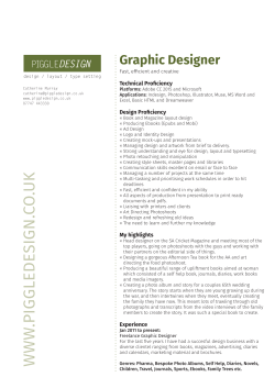 CV-Catherine Murray_Graphic designer.indd