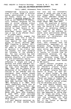 35` RACE, SEX, AND PRISON SENTENCE OISPAftlTY 1969, 1960