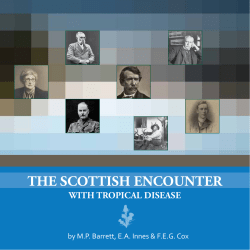 The Scottish Encounter with Tropical Disease