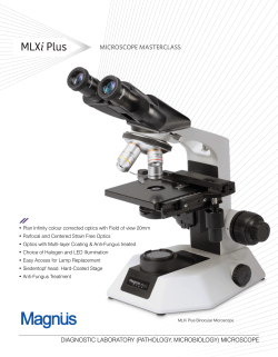 MICROSCOPE MASTERCLASS