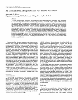 41 - Association for the Sciences of Limnology and Oceanography