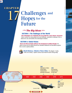 Chapter 17: Challenges and Hopes for the Future