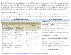 Micro 2: Classify Categorize