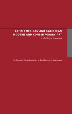 latin american and caribbean modern and contemporary art