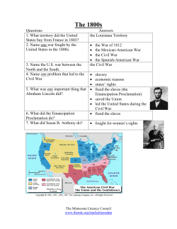 The 1800s - Minnesota Literacy Council