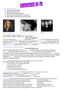 Guernica? Venice of the North? Roof of the World?