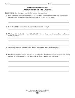 Act I worksheets
