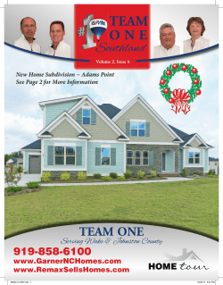 TEAM ONE - GarnerNCHomes.com