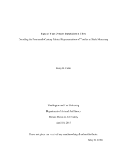 Signs of Yuan Dynasty Imperialism in Tibet: Decoding the